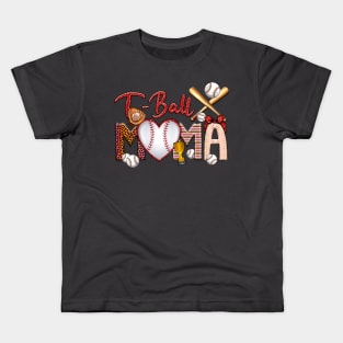 Tball mom, tball mama, tball baseball mama, tball Kids T-Shirt